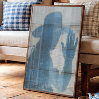 A Gesture In the Blue Light