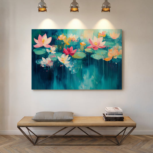 Lotus Dreams In Midnight Waters