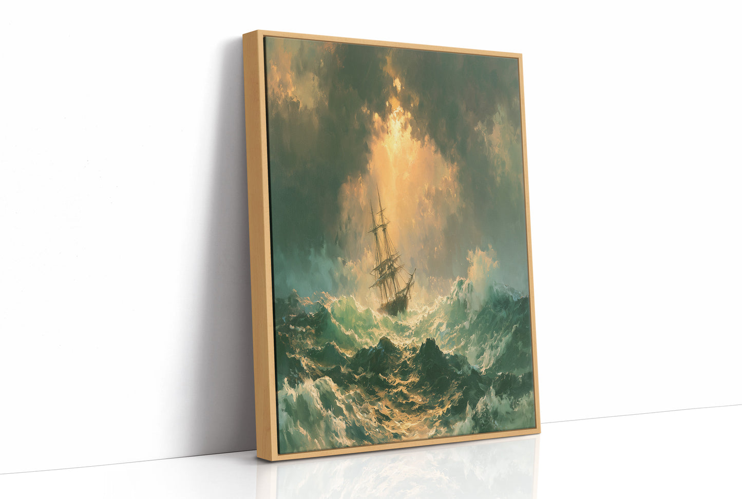 Small Ship, Towering Sea