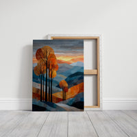 Amber Trees, Blue Hills