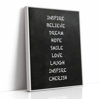 Inspire Believe Dream Hope
