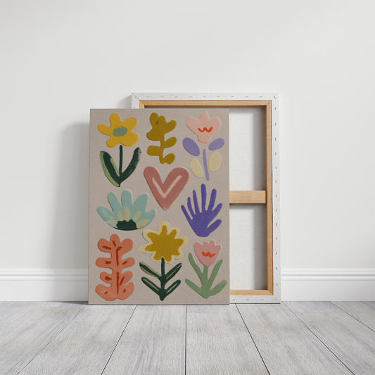 Playful Garden of Felt Dreams