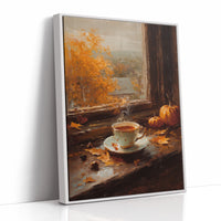 Autumn Sips and Golden Leaves