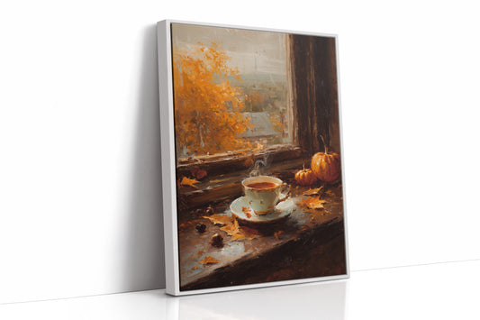 Autumn Sips and Golden Leaves