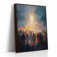 Light Beckons Through Celestial Mist