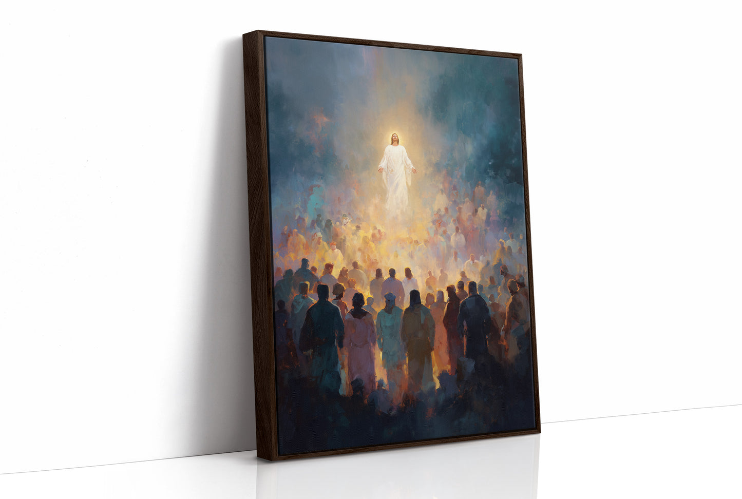 Light Beckons Through Celestial Mist