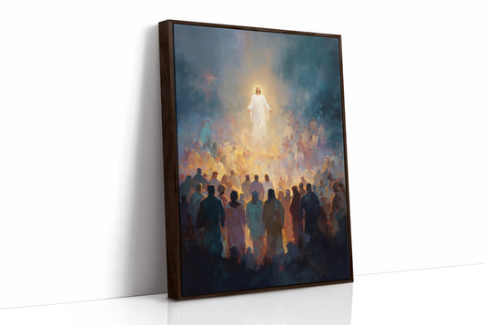 Light Beckons Through Celestial Mist