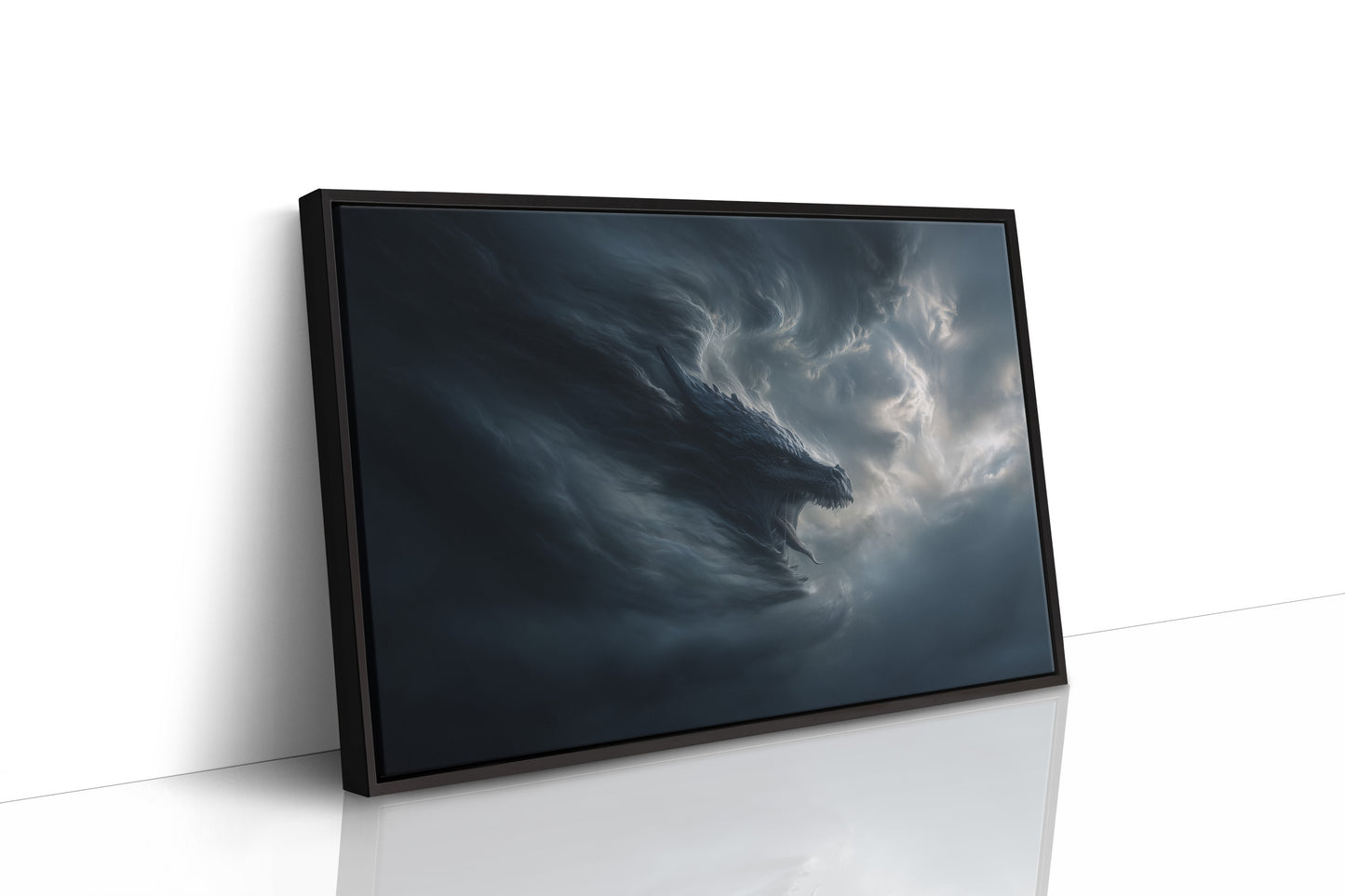 Storm Dragon Rises From Clouds