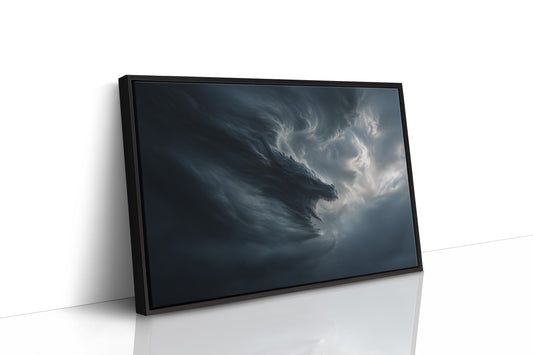 Storm Dragon Rises From Clouds