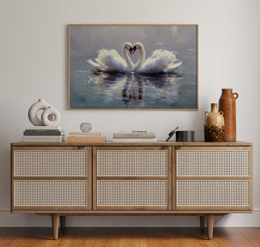 Hearts Entwined Upon Still Waters