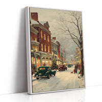 December Streets Remember Simpler Days