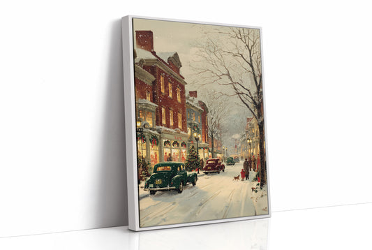 December Streets Remember Simpler Days