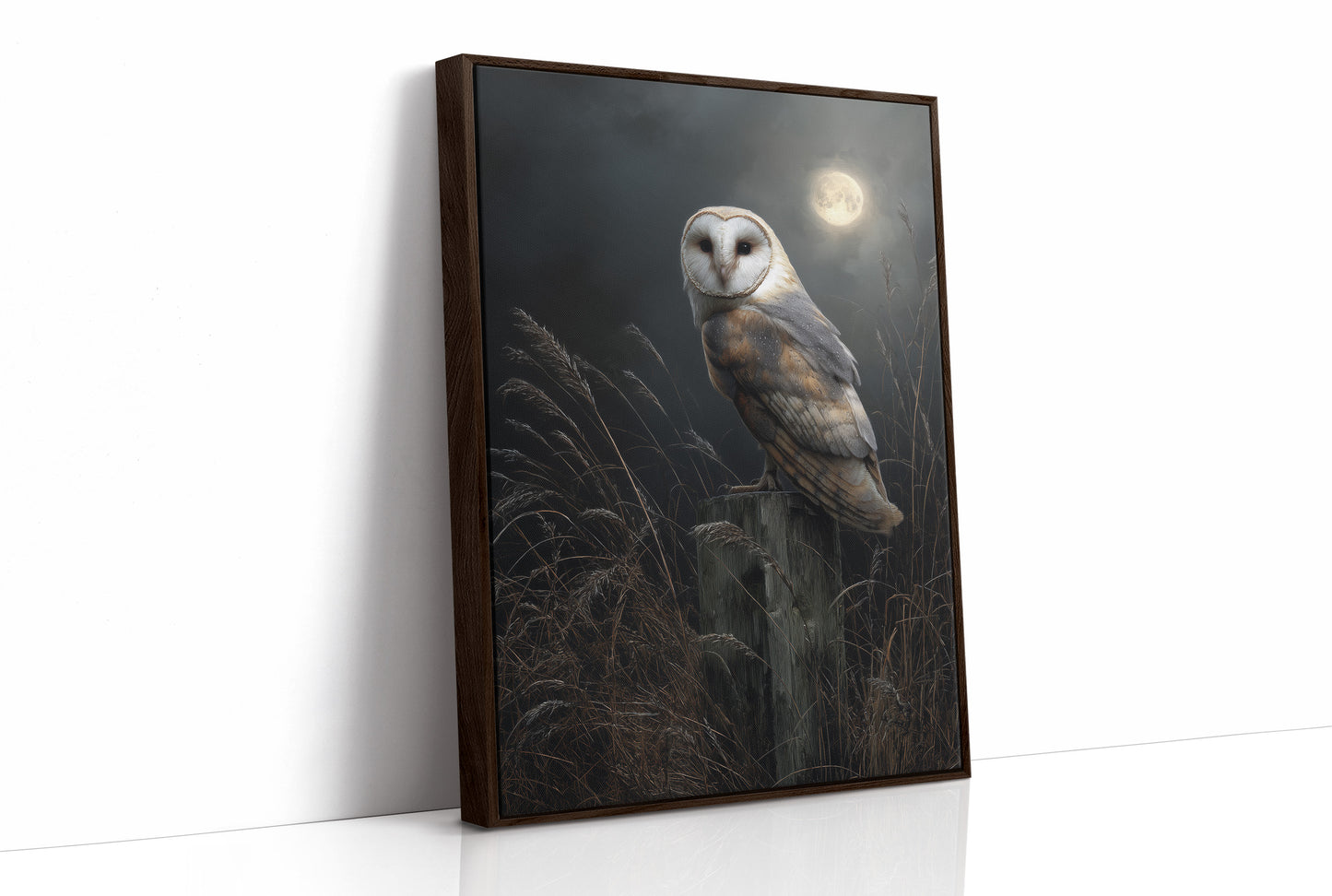 Silent Hunter Under Lunar Glow