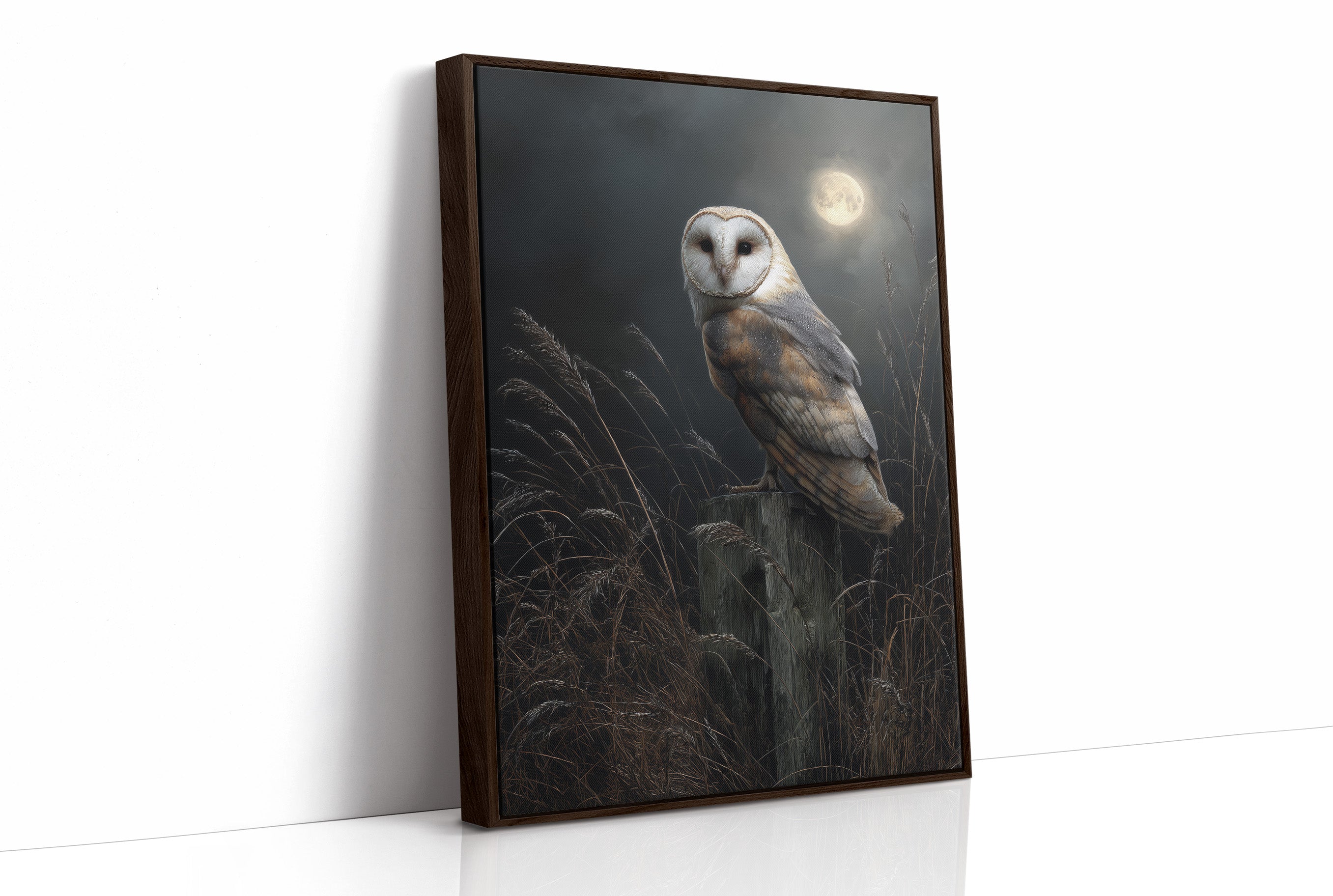 Silent Hunter Under Lunar Glow