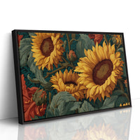 Sunflowers Among Literary Treasures