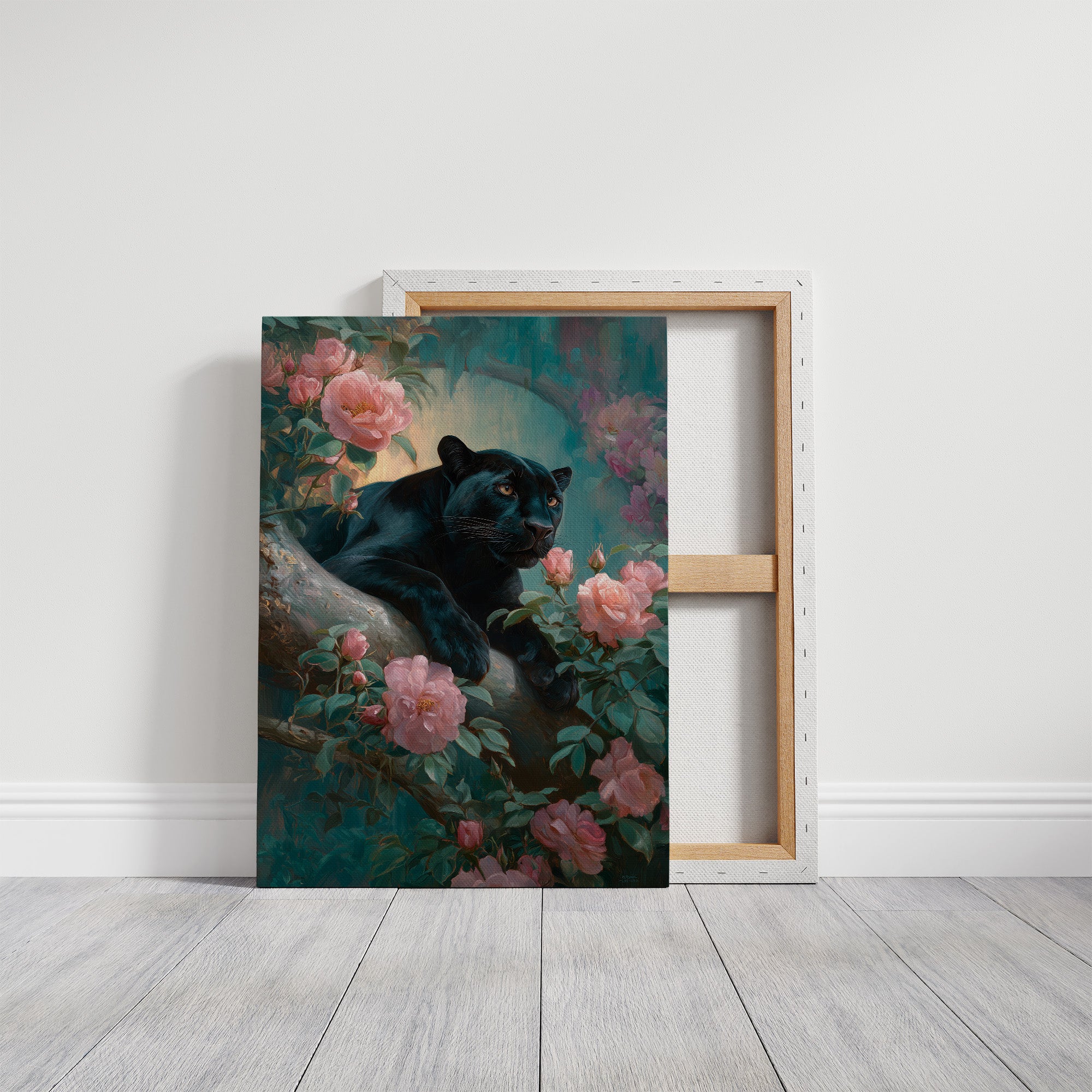 Midnight Among Pink Blossoms