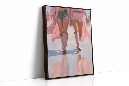 Pink Boots, Painted Horizon