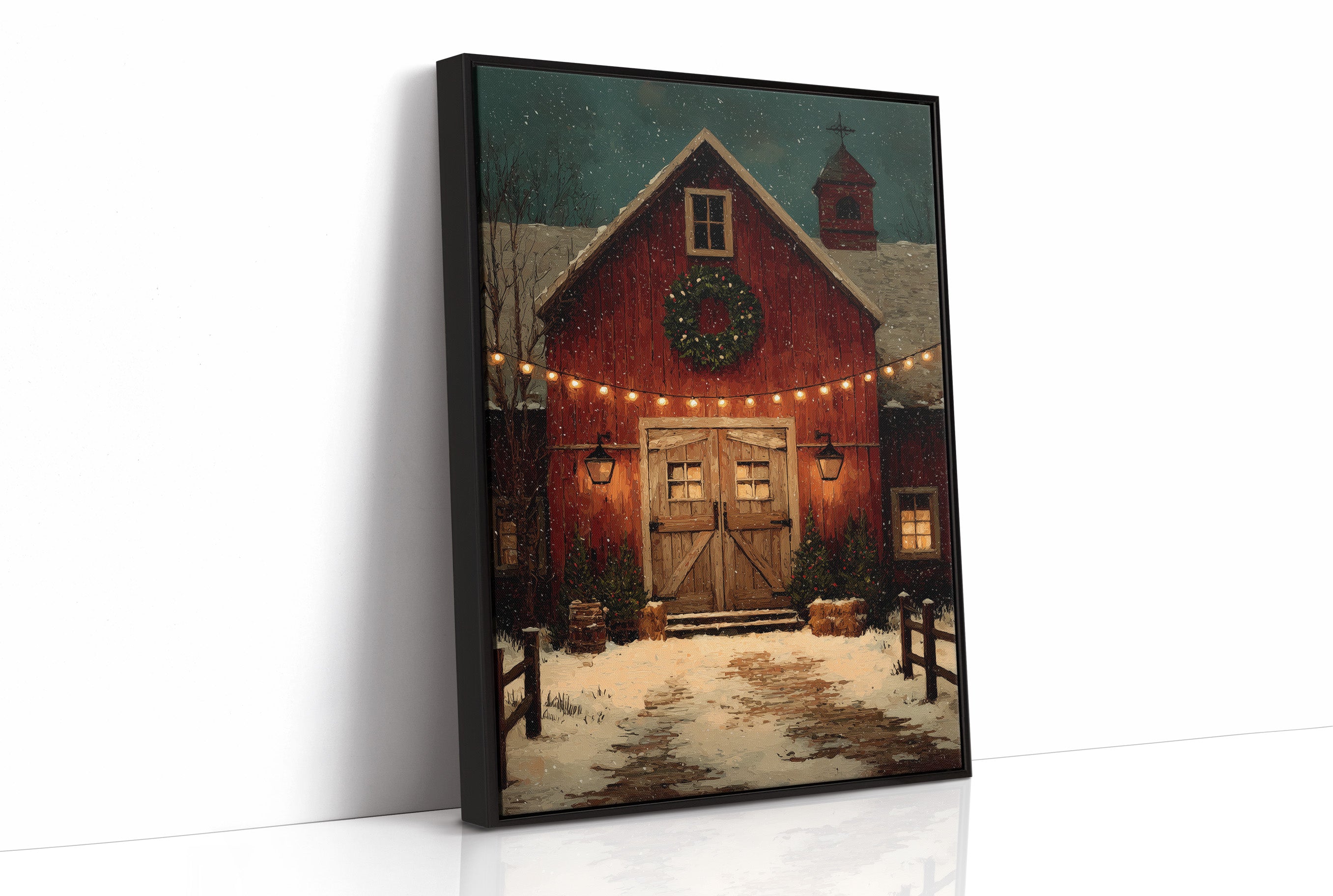 The Barn on Christmas Eve