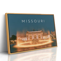Missouri Union Station Nightfall
