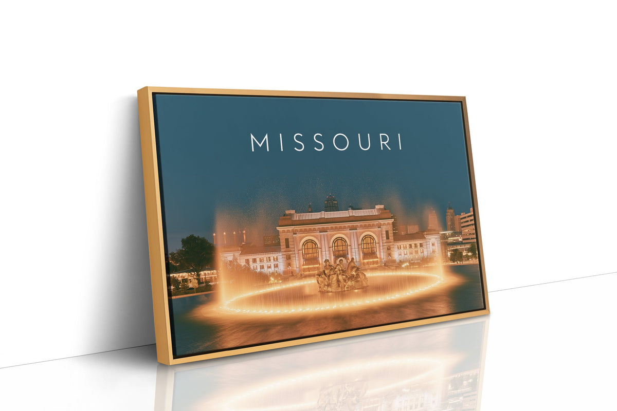 Missouri Union Station Nightfall