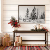 Winter Pines Stand Silent Watch