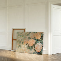 Peach Hydrangeas Paint Summer's Memory
