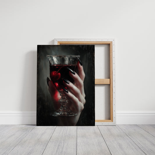 Crimson Secrets In Crystal Glass