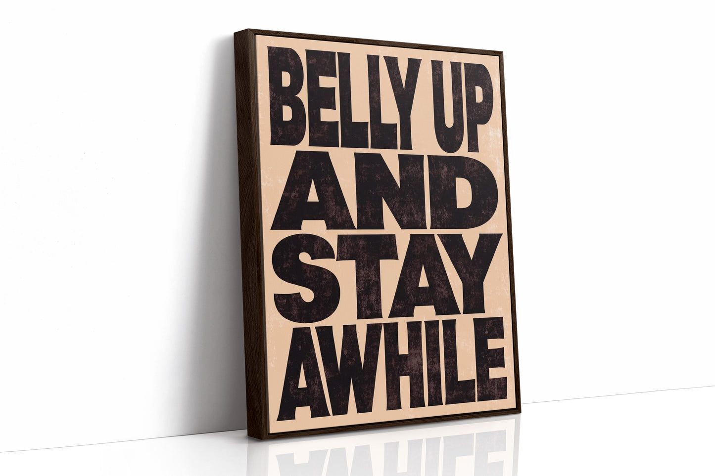 Belly Up and Stay Awhile