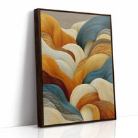 Waves Of Honey Meet Ocean Blue