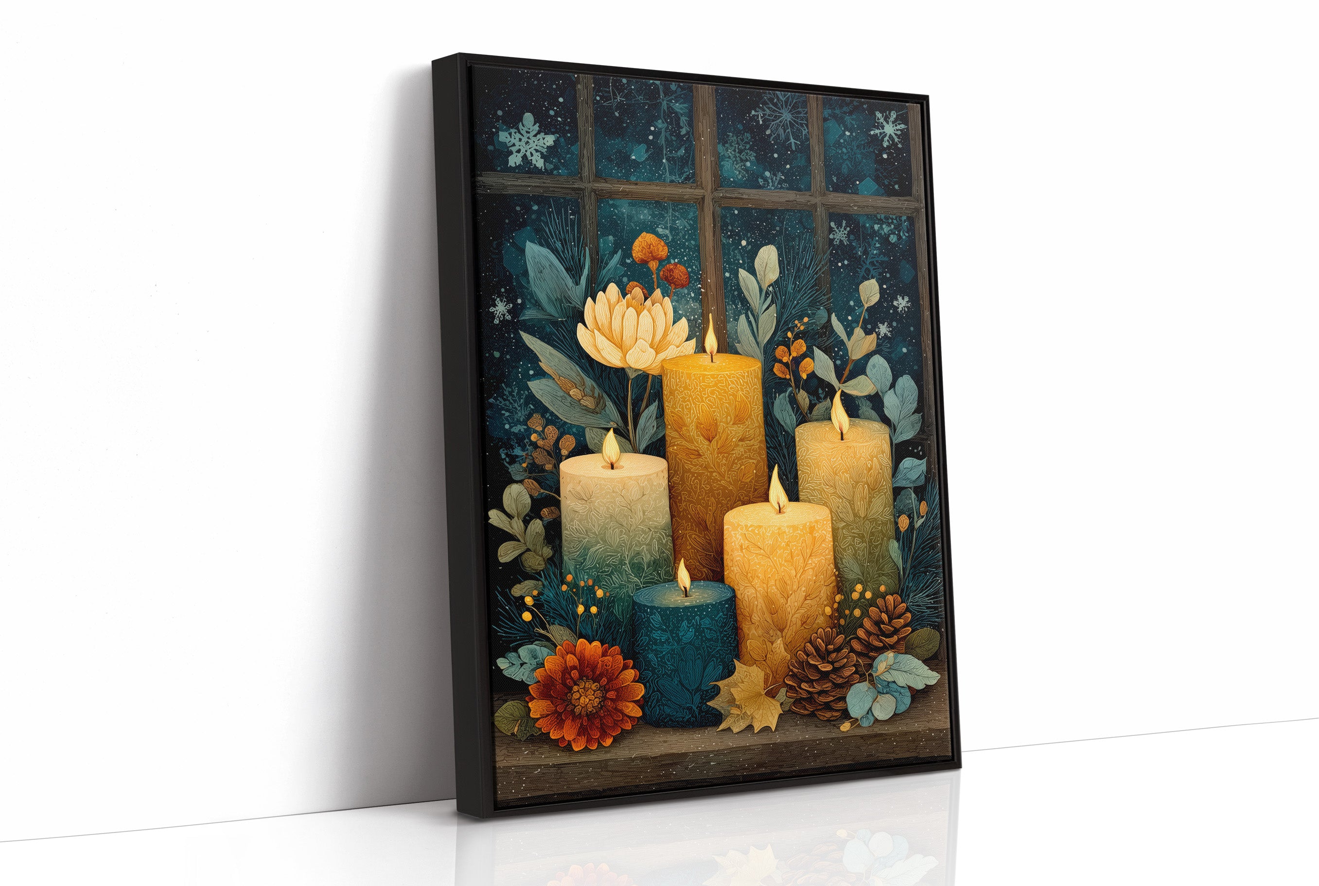 Candlelight at the Frosted Sill