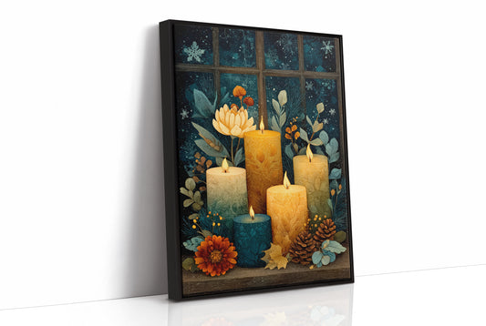 Candlelight at the Frosted Sill