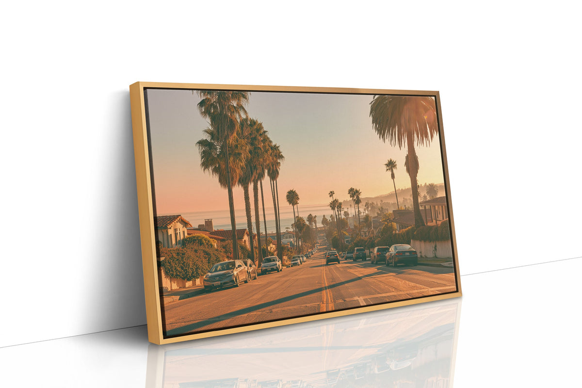 Golden Hour Coastal Drive