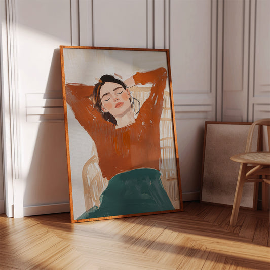 Sunlit Moments In Terracotta Dreams
