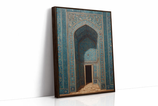 Turquoise Prayers Written In Gold