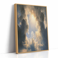 Sunburst Through Storm Clouds