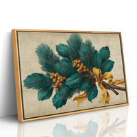 Pine Bough Tied With Gold Silk