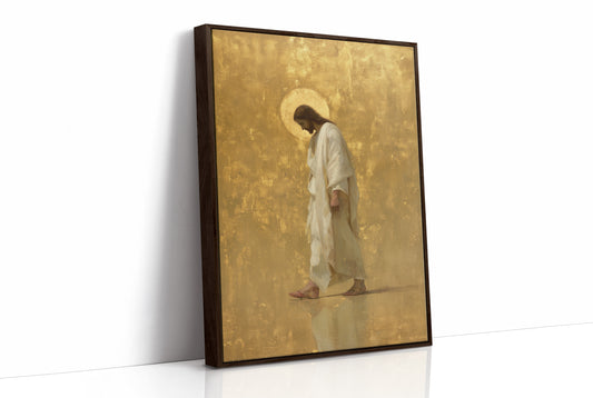 Golden Light Upon Humble Steps