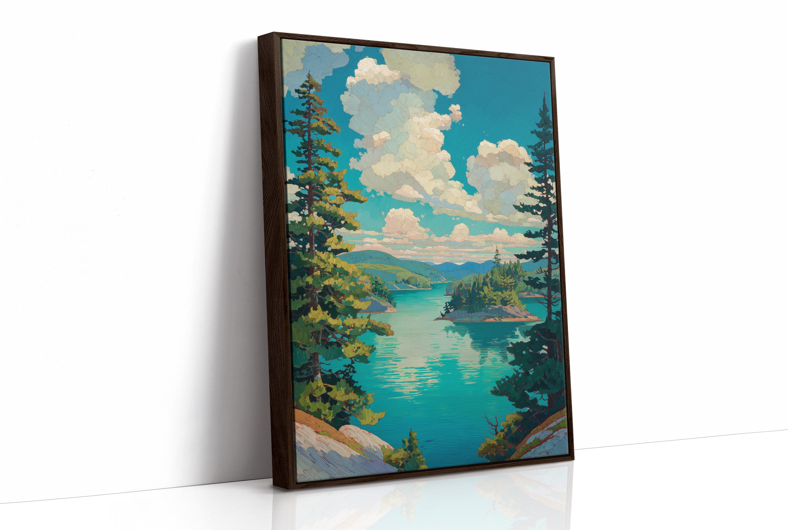 Summer Lakes Paint Wild Stories