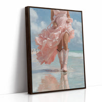 Splashing Through Pink Ruffles