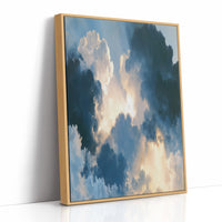 Blue Cloudscape at Twilight