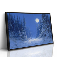 Frost Path Under Winter's Glow