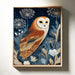 Barn Owl Amidst Ethereal Flora