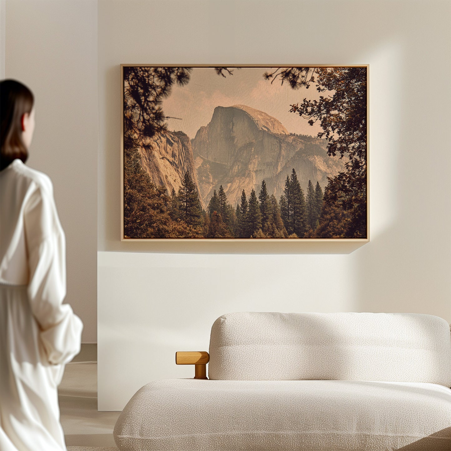 Ancient Granite Catches Golden Light