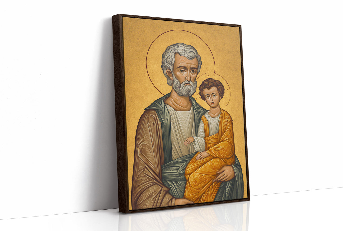 Sacred Gold Upon Weathered Wood