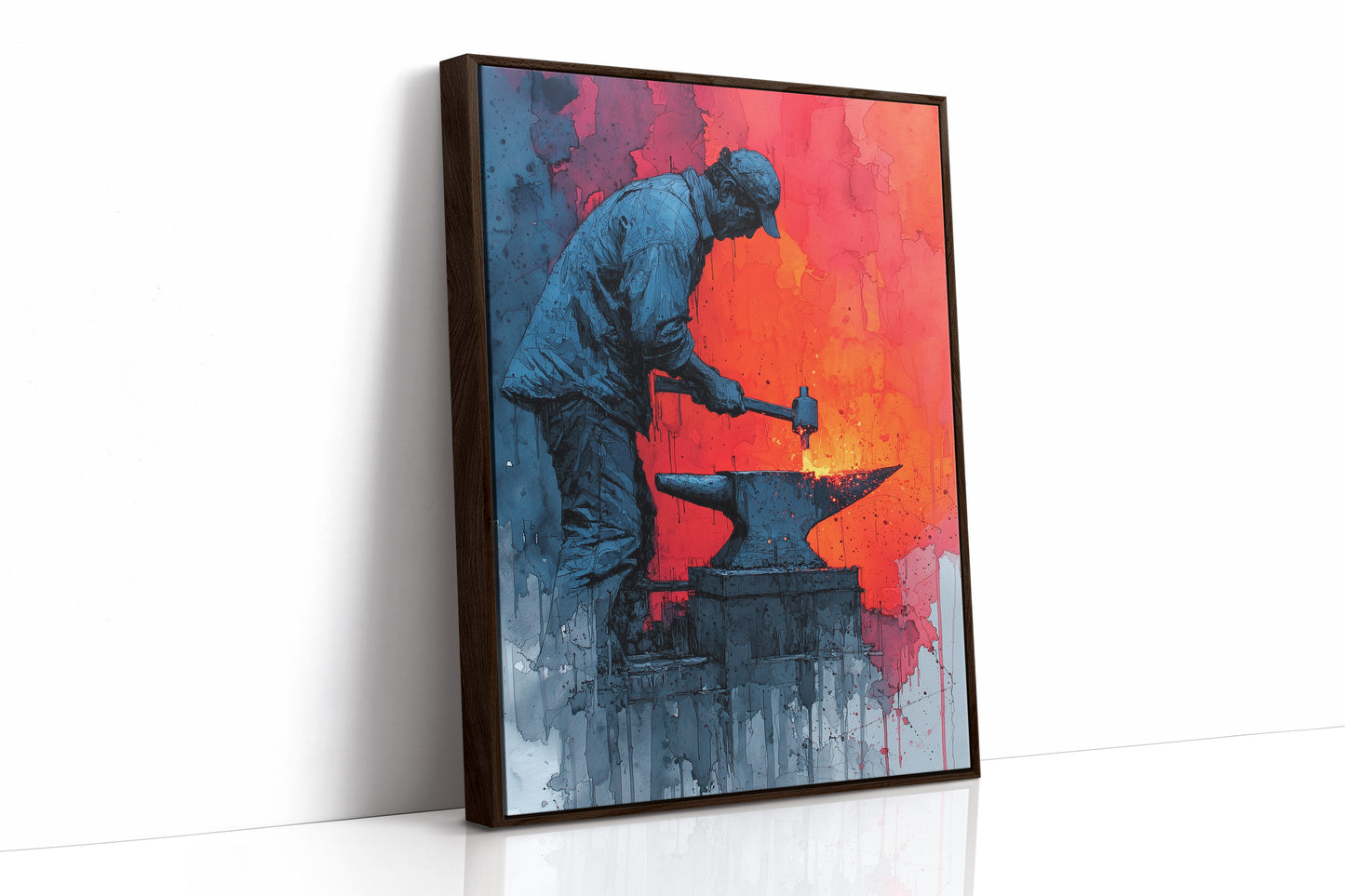 Blacksmith at the Forge