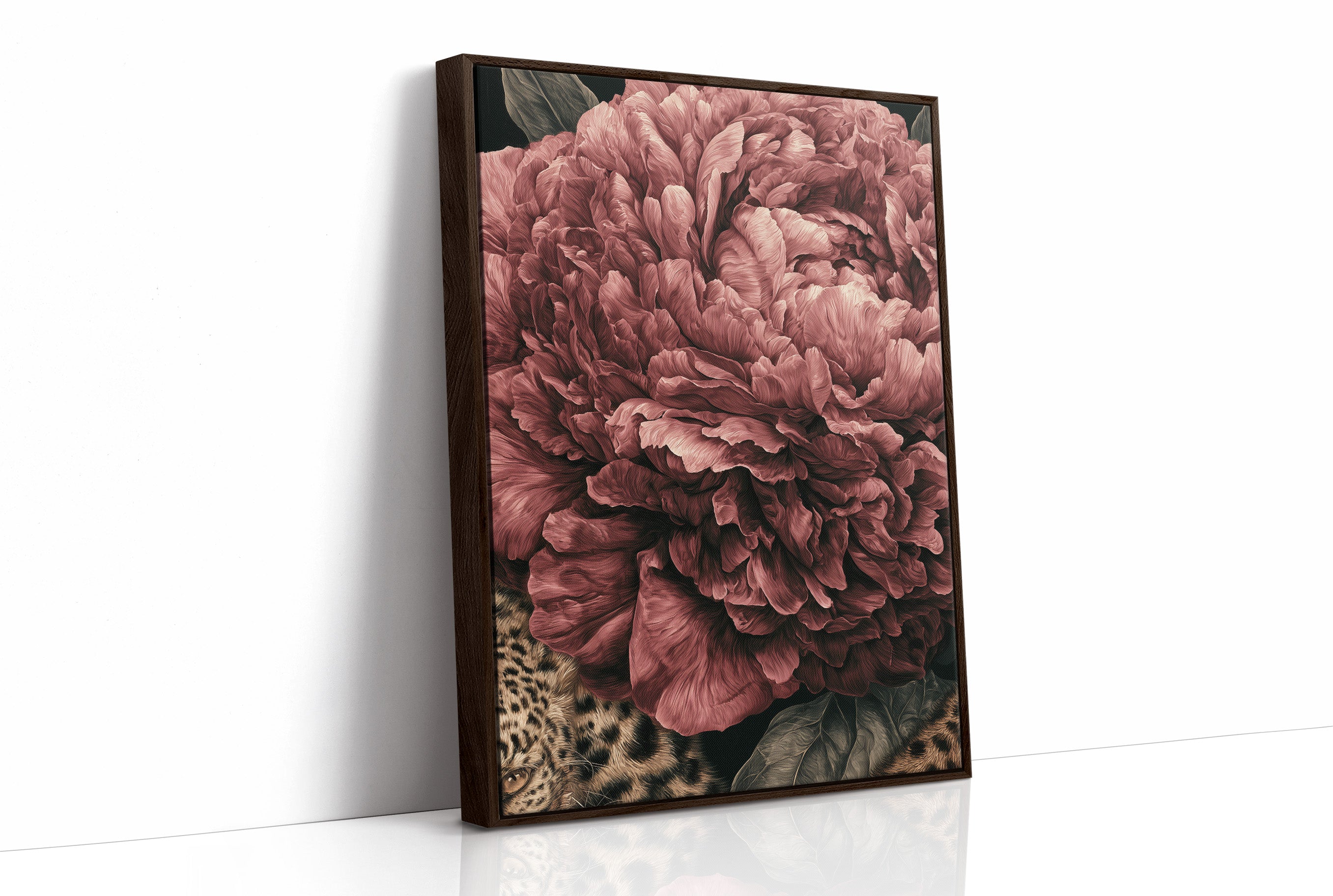 Peony Hides a Leopard