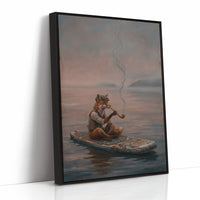 Smoke on Calm Water