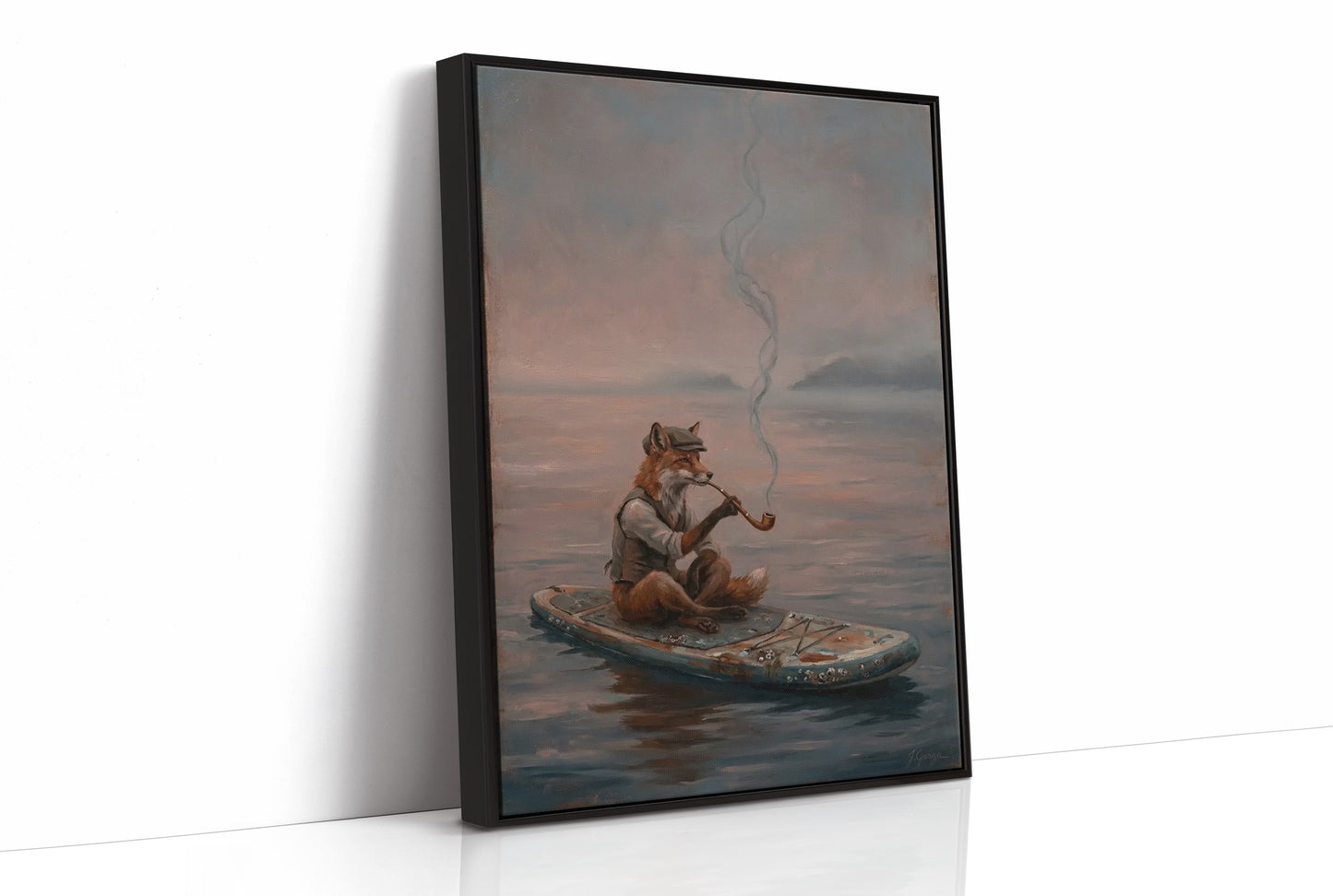 Smoke on Calm Water