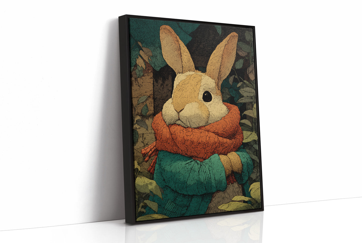 Bundled Up Bunny