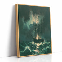 Emerald Storm at Sea